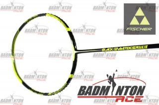 FISCHER BLACK GRANITE X LITE Badminton Racket Free FISCHER String 