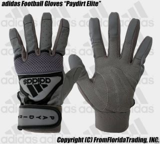 adidas Football Lineman Gloves Paydirt Elite(S)Gray