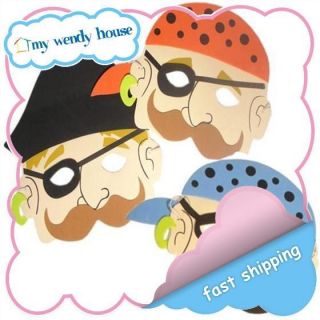 Pirate Foam Masks (Choose Qty) Childrens party Bag fillers