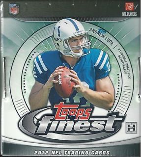 2012 Topps Finest Football Hobby Box   *Pack*   Andrew Luck Rc Auto 
