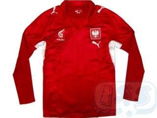    Poland   brand new Polish away long sleeve shirt 2008 2009 jersey