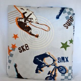 Full Fitted Sheet Sports Extreme Company Kids Skateboard BMX Snowboard 