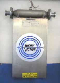 micro motion flow meters
