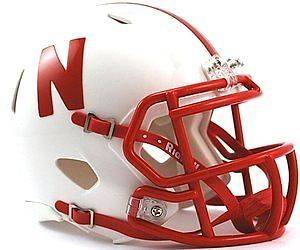   Cornhuskers Riddell NCAA Football Replica Revolution SPEED Mini Helmet