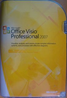 Microsoft Office Visio Professional 2007 (Retail) (1 Computer/s 