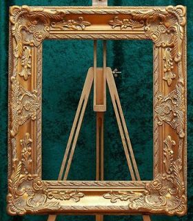   16x20 ORNATE GOLDEN BAROQUE FRAME FOR YOUR PAINTING OR PHOTO MIRROR