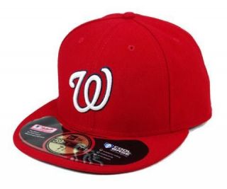 NEW ERA Hat 59Fifty Fitted MLB Player Cap Washington NATIONALS GAME 