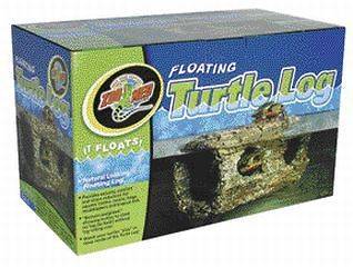Float Turtle Log Brown Tank Decoration