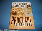 2000 Montel Williams PRACTICAL PARENTING 211 pg Hardcover Book FREE 