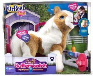 FURREAL FRIENDS BABY BUTTERSCOTCH MY MAGICAL SHOW PONY HASBRO FUR REAL 