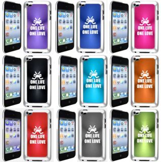 Apple iPod Touch 4th Generation Hard Case Cover One Life One Love 