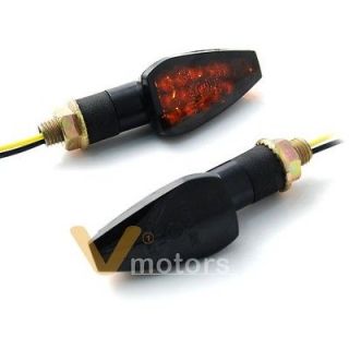   Stalk Blinker Lights Amber Indicator Smoke (Fits Yamaha TW 200