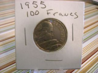 1955 REPUBLIQUE FRANCAISE 100 FRANCS