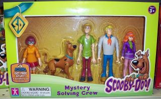 Scooby Doo Mystery Solving Crew Daphne Thelma Shaggy Fred New Box Set
