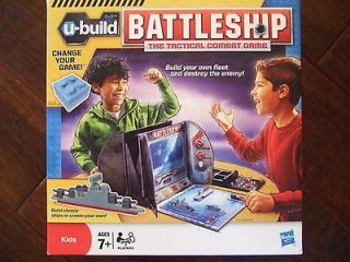 build Battleship Hasbro block board game lego type mib complete ship