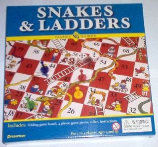 Snakes & Ladders Brand New and Sealed board game games for all ages