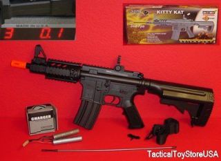   DPMS Firepower RIS Kitty Kat M4 M4a1 Retractable Stock 348fps ELECTRIC
