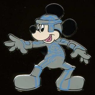 Disney Pin *Tron: Legacy* Mickey Mouse in a Futuristic Game Suit!