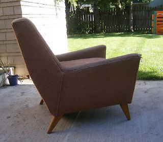 SUPER RARE Heywood Wakefield lounge chair look of Knoll or risom Model 
