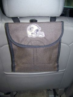 New Orleans Saints Logo Auto Car Litter Trash Bag~NFL Licensed Product