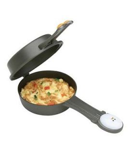   Face Nonstick 5 Omlet Pan Easy Flipping Fry Pan Single Serving NEW