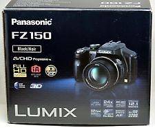 Panasonic Lumix DMC FZ150 camera complete in Box: super 25 600mm Leica 
