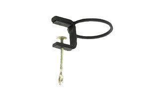Clamp On Flower Pot Rings Black Wrought Iron