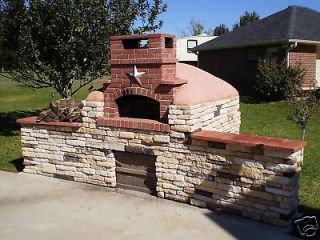 Brick Oven Plans Outdoor Cooking Pizza Patio Party Ribs