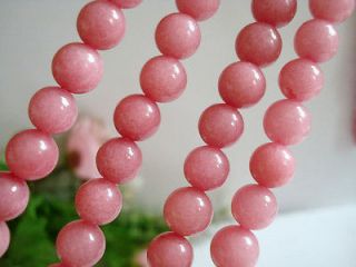   Natural Pink Morganite Round Gemstones Ruby Loose Beads 15  FL150