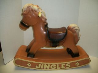  1984 CVS Toys Jingles Plastic Rocking Horse Musical Ride On Toy