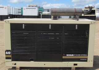   Kohler Natural Gas / Propane Generator / Genset   Load Bank Tested