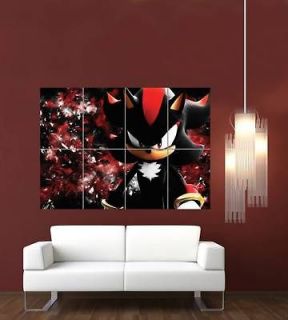 SHADOW THE HEDGEHOG SONIC GIANT WALL POSTER PRINT G612