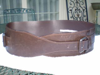 Belt Leather Max Mara Italian designer belt
