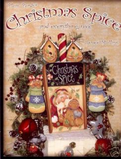 RENEE MULLINS CHRISTMAS SPICE PAINT BOOK  BRAND NEW