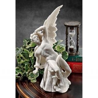   Angel w Serpent statue home garden sculpture (The digital angel