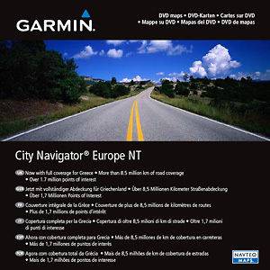 GENUINE GARMIN MAPSOURCE NT EUROPE MAP DVD 010 10887 00