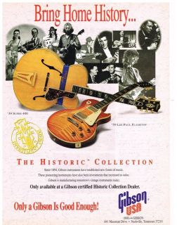 Gibson Guitars   39 Super 400 / 59 Les Paul Flametop   1993 