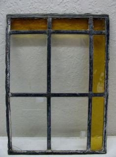 Antique Old Stained Glass Window Vintage Victorian Artwork Leaded 