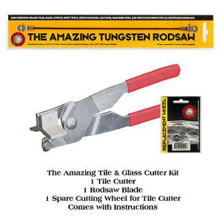   and glass cutter kit, cuts wall & floor tiles glass mirror ceramic