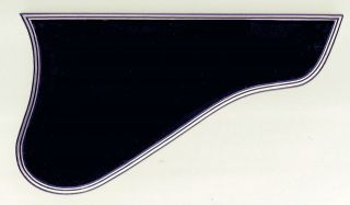 Pickguard in b/w/b/w/b fits a Gibson L 7 C 2008 and others