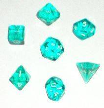 Gem Dice Multi Sided Poly Dice D20 RPG D&D NEW