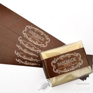   Antic Brown Label For Soap,Baking,Candle, Multi Purpose Gift Packaging