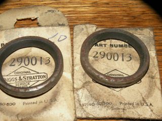 vintage briggs antique gas engine motor part oil seal # part 290013 