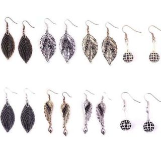 Fashion Vintage&Retro Magic Leaf Dangle Chandelier Earrings Jewelry
