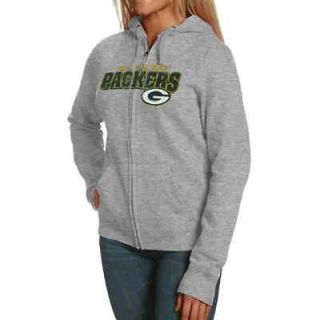 NEW NFL Green Bay Packers Ladies Football Classic III Zip Sweatshirt 