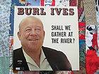 Burl Ives shall we gather at the river? VG+ gospel LP Vinyl R