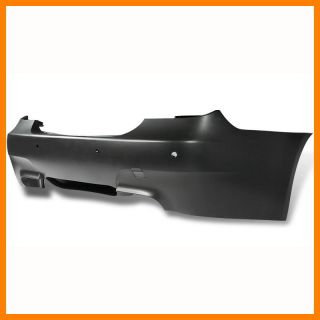 04 07 BMW E60 M5 STYLE REAR BUMPER COVER PDC SENSOR OPENING NEW 525i 