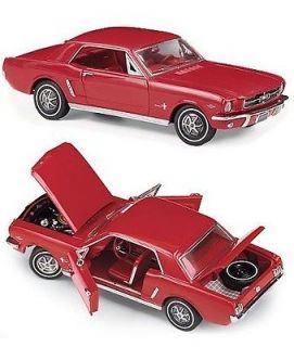 FRANKLIN MINT 1965 Ford Mustang 45th Anniversay in Red   Limited 