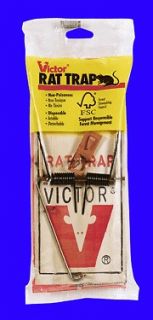 Victor EZSET Rat Trap M201 Not Baited, Kills rats Non poisonous Spring 