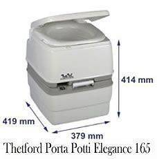 Thetford Porta Potti 165 Elegance RRP £97 Caravan Camping